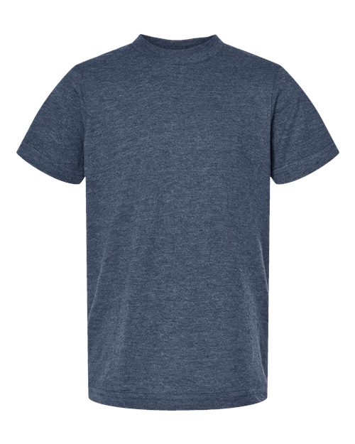 Load image into Gallery viewer, Youth Fine Jersey T-Shirt - Heather Denim