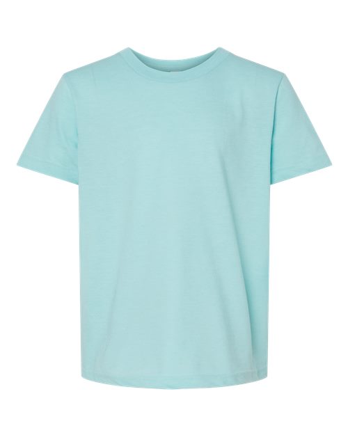 Load image into Gallery viewer, Youth Fine Jersey T-Shirt - Heather Purist Blue