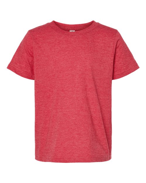 Load image into Gallery viewer, Youth Fine Jersey T-Shirt - Heather Red