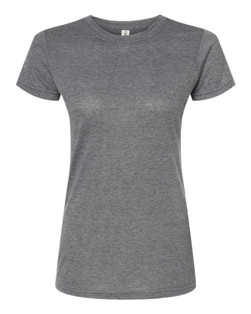 Load image into Gallery viewer, Women's Poly-Rich T-Shirt - Heather Charcoal
