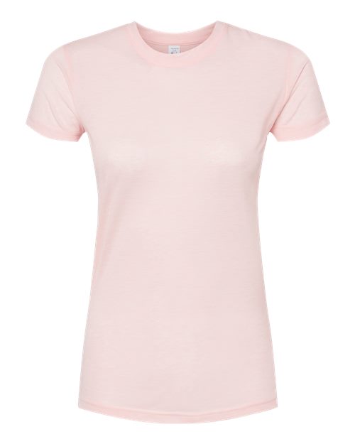 Load image into Gallery viewer, Women's Poly-Rich T-Shirt - Heather Pink