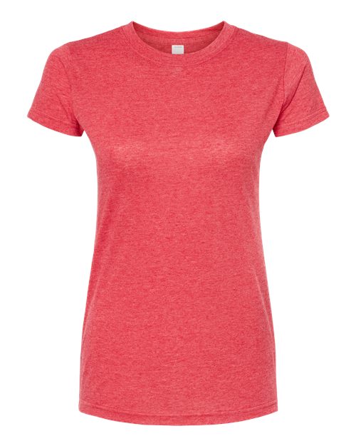 Load image into Gallery viewer, Women's Poly-Rich T-Shirt - Heather Red