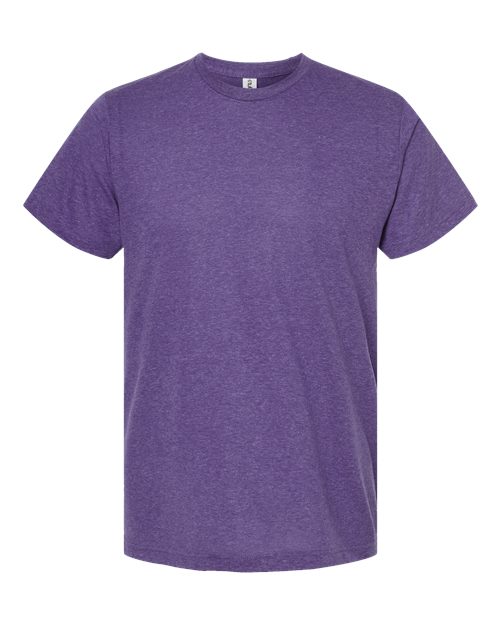 Load image into Gallery viewer, Unisex Poly-Rich T-Shirt - Heather Purple