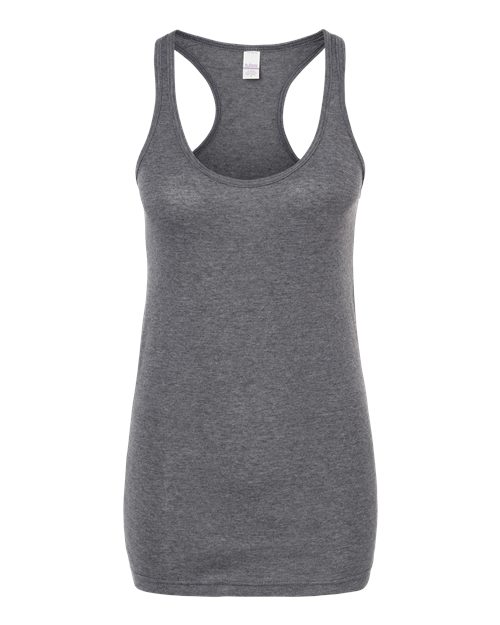 Load image into Gallery viewer, Women's Poly-Rich Racerback Tank Top - Heather Charcoal