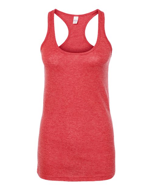 Load image into Gallery viewer, Women's Poly-Rich Racerback Tank Top - Heather Red