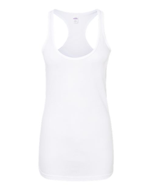 Load image into Gallery viewer, Women's Poly-Rich Racerback Tank Top - White