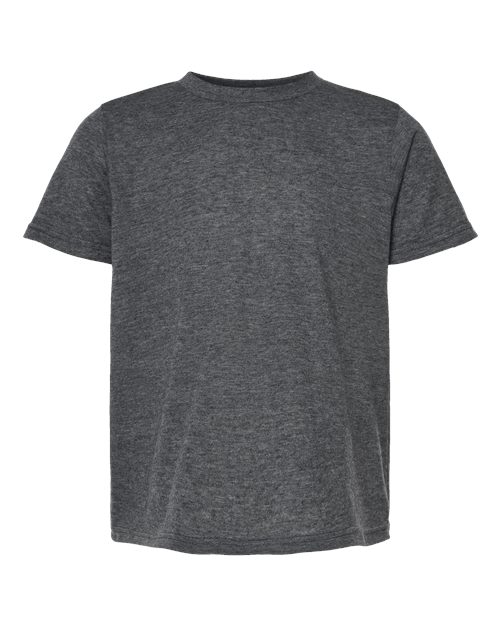 Load image into Gallery viewer, Youth Poly-Rich T-Shirt - Heather Charcoal