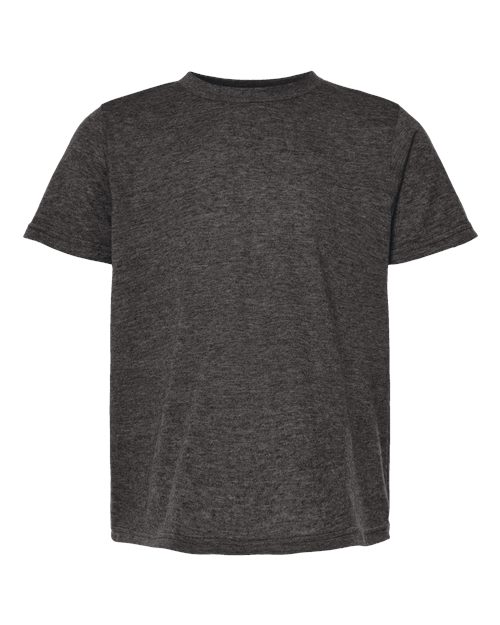 Load image into Gallery viewer, Youth Poly-Rich T-Shirt - Heather Graphite