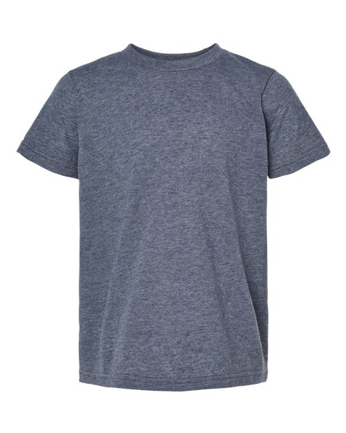 Load image into Gallery viewer, Youth Poly-Rich T-Shirt - Heather Navy