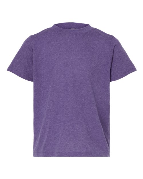 Load image into Gallery viewer, Youth Poly-Rich T-Shirt - Heather Purple
