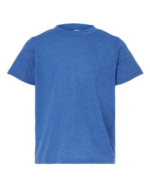 Load image into Gallery viewer, Youth Poly-Rich T-Shirt - Heather Royal