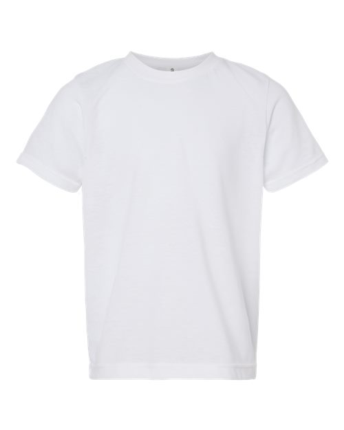 Load image into Gallery viewer, Youth Poly-Rich T-Shirt - White