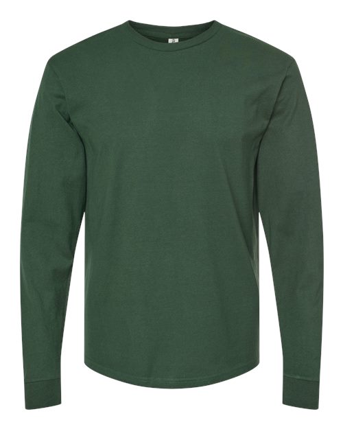 Load image into Gallery viewer, Unisex Heavyweight Jersey Long Sleeve T-Shirt - Hunter Green