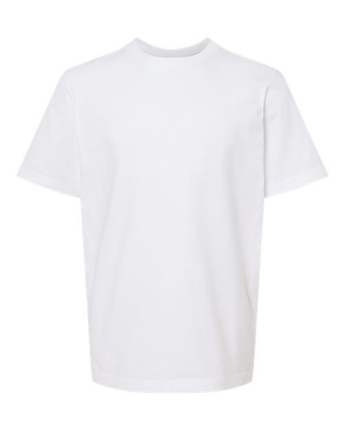 Load image into Gallery viewer, Youth Heavyweight Jersey T-Shirt - White