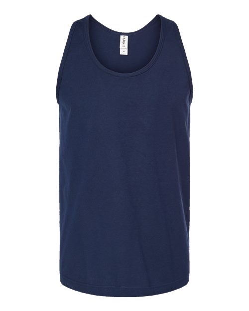 Load image into Gallery viewer, Unisex Fine Jersey Tank Top - Navy