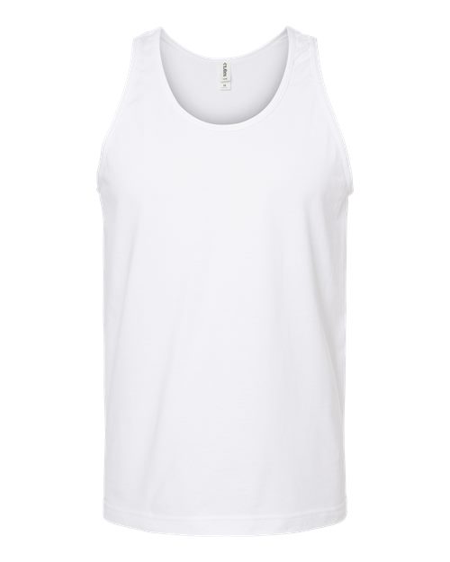 Load image into Gallery viewer, Unisex Fine Jersey Tank Top - White