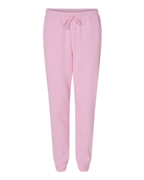 Load image into Gallery viewer, Independent Trading Co. IND20PNT Men's Midweight Fleece Sweatpants - Light Pink