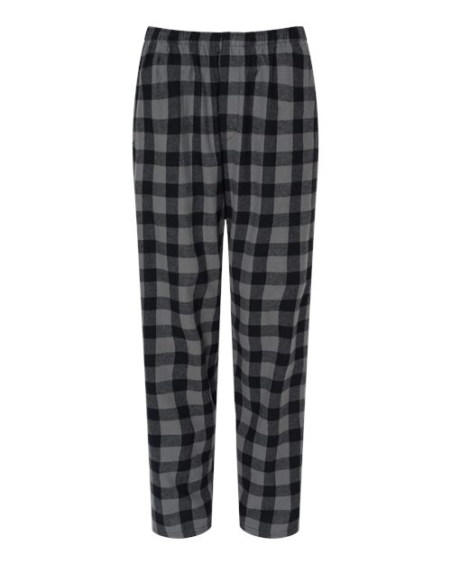 Load image into Gallery viewer, Boxercraft BM6624 Men's Harley Flannel Pants - Charcoal/ Black Buffalo
