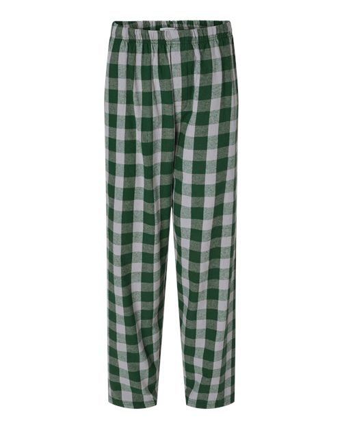 Load image into Gallery viewer, Boxercraft BM6624 Men's Harley Flannel Pants - Green/ Oxford Buffalo