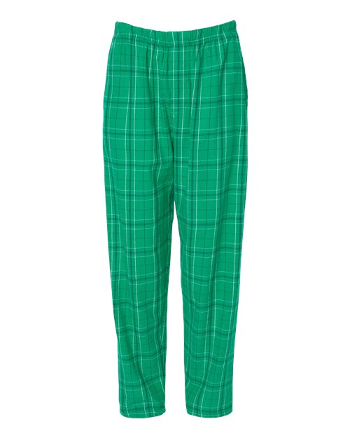 Load image into Gallery viewer, Boxercraft BM6624 Men's Harley Flannel Pants - Kelly Field Day Plaid