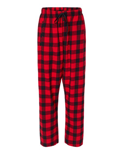 Load image into Gallery viewer, Boxercraft BW6620 Women's Haley Flannel Pants - Red/ Black Buffalo
