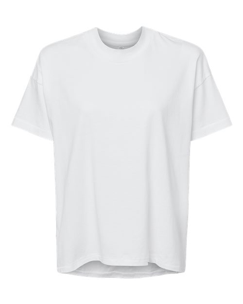 Load image into Gallery viewer, LAT 3519 Women's Hi-Lo Tee - White