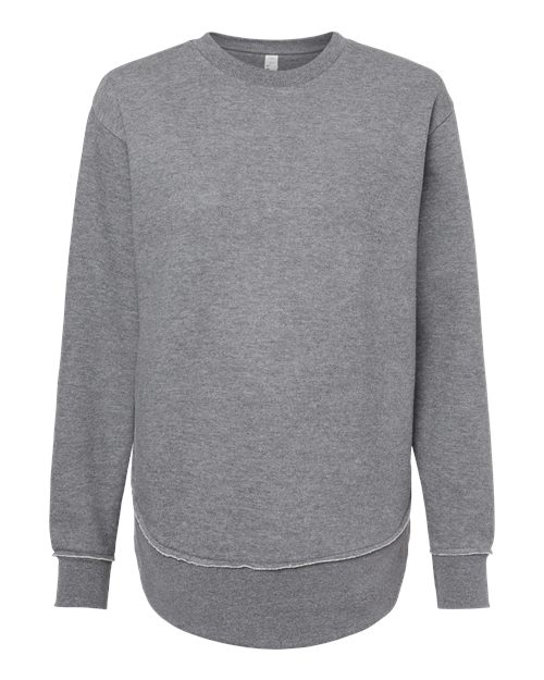 Load image into Gallery viewer, LAT 3525 Women's Weekend Crewneck Sweatshirt - Granite Heather