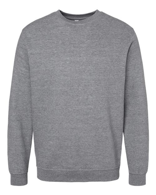 Load image into Gallery viewer, LAT 6925 Unisex Elevated Fleece Crewneck Sweatshirt - Granite Heather