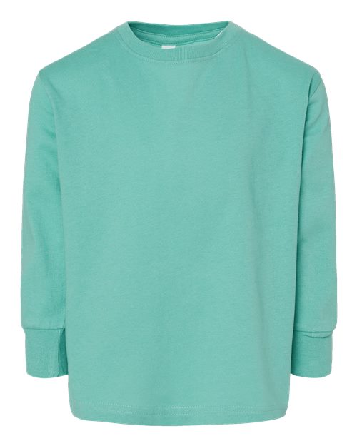 Load image into Gallery viewer, Toddler Fine Jersey Long Sleeve Tee - Saltwater