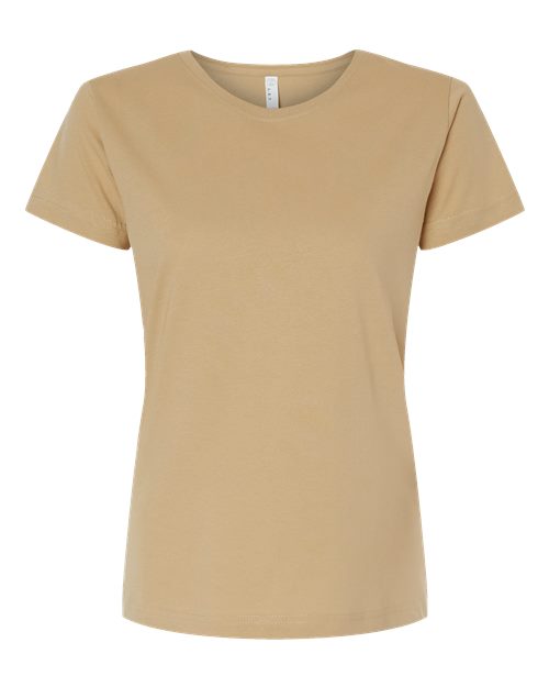Load image into Gallery viewer, LAT 3516 Women's Fine Jersey Tee - Latte