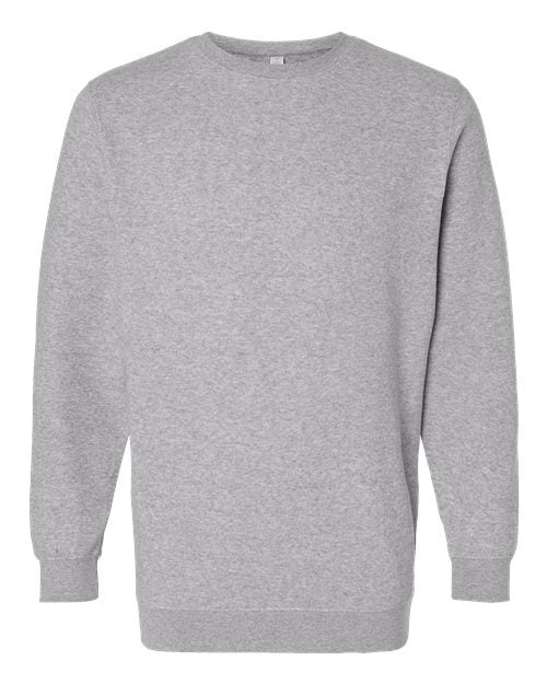 Load image into Gallery viewer, LAT 6925 Unisex Elevated Fleece Crewneck Sweatshirt - Heather