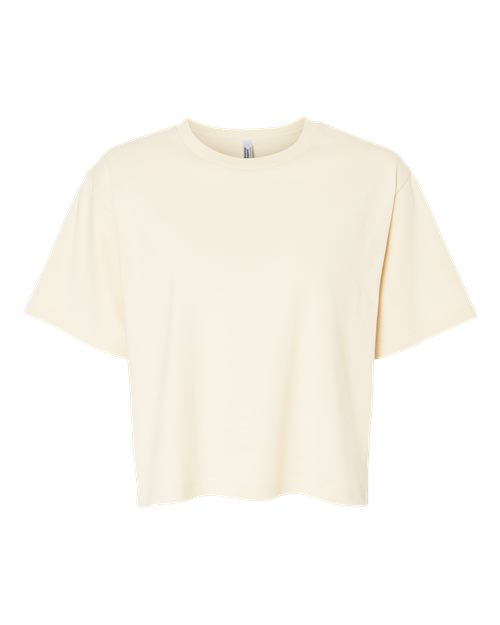 Load image into Gallery viewer, Women's Fine Jersey Boxy Tee - Creme