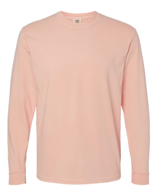 Load image into Gallery viewer, Unisex Garment-Dyed Heavyweight Long Sleeve T-Shirt - Peachy
