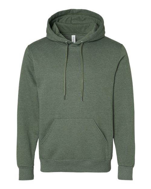 Load image into Gallery viewer, Unisex Eco™ Premium Blend Ring-Spun Hooded Sweatshirt - Military Green Heather