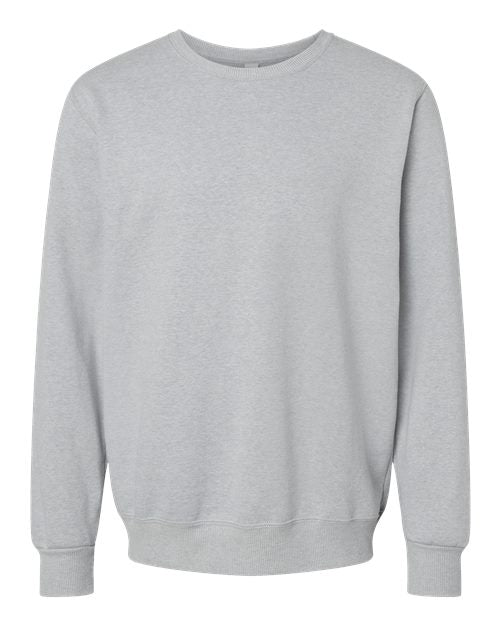 Load image into Gallery viewer, Unisex Eco™ Premium Blend Ring-Spun Crewneck Sweatshirt - Frost Grey Heather