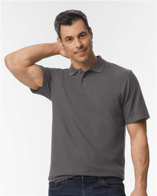 Load image into Gallery viewer, Unisex Softstyle® Pique Polo — product photo 2