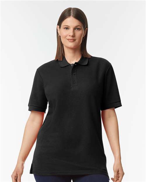 Load image into Gallery viewer, Unisex Hammer™ Pique Polo — product photo 1
