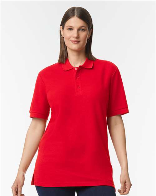 Load image into Gallery viewer, Unisex Hammer™ Pique Polo — product photo 5