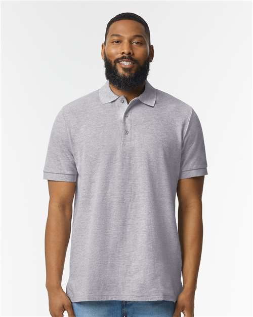 Load image into Gallery viewer, Unisex Hammer™ Pique Polo — product photo 8