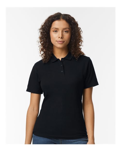 Load image into Gallery viewer, Women's Softstyle® Pique Polo — product photo 1