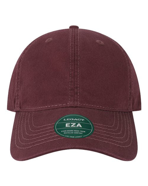 Load image into Gallery viewer, LEGACY EZA Relaxed Twill Dad Hat - Maroon