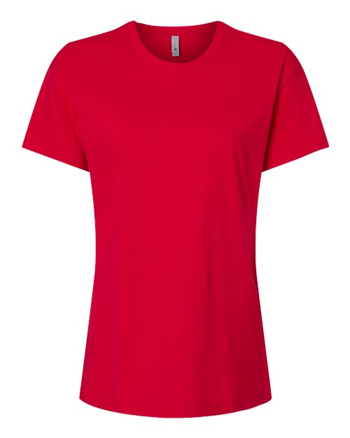Load image into Gallery viewer, Women's Cotton Relaxed T-Shirt - Red