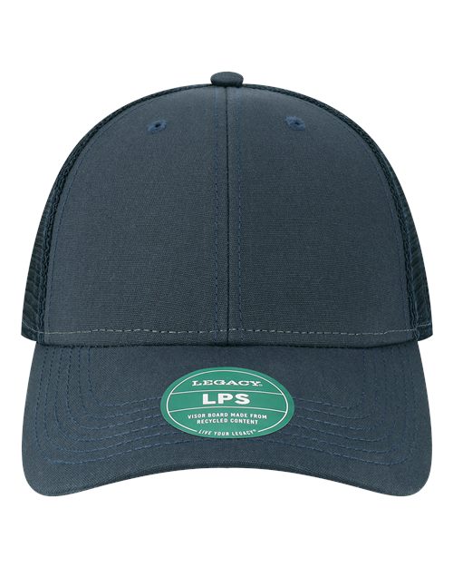 Load image into Gallery viewer, LEGACY LPS Lo-Pro Snapback Trucker Cap - Navy/ Navy