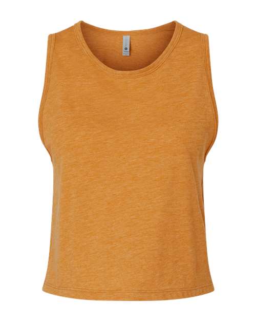 Load image into Gallery viewer, Women's Festival Crop Tank - Antique Gold