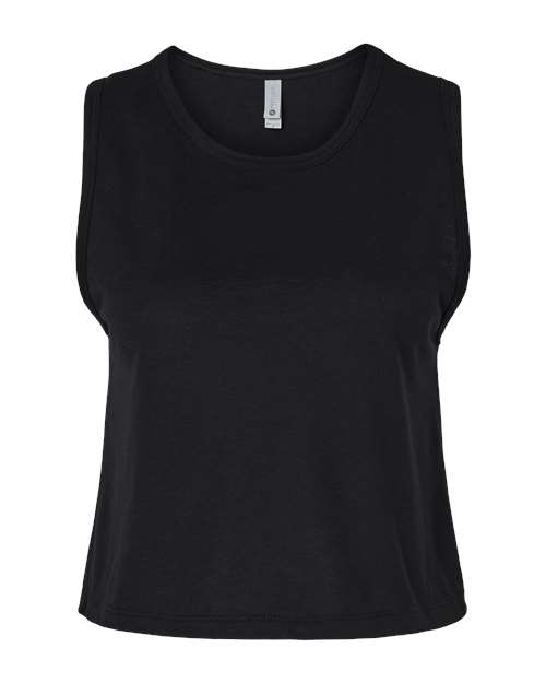 Load image into Gallery viewer, Women's Festival Crop Tank - Black