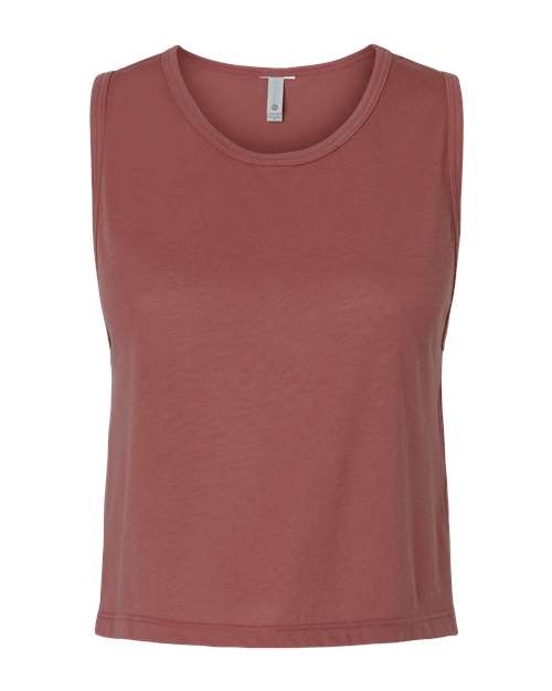 Load image into Gallery viewer, Women's Festival Crop Tank - Smoked Paprika