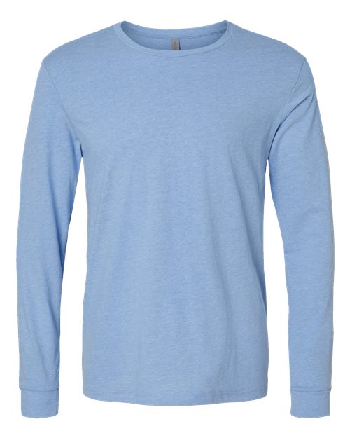 Load image into Gallery viewer, Unisex CVC Long Sleeve T-Shirt - Heather Columbia Blue