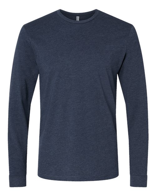 Load image into Gallery viewer, Unisex CVC Long Sleeve T-Shirt - Midnight Navy