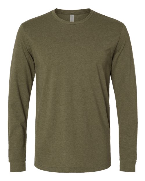 Load image into Gallery viewer, Unisex CVC Long Sleeve T-Shirt - Military Green