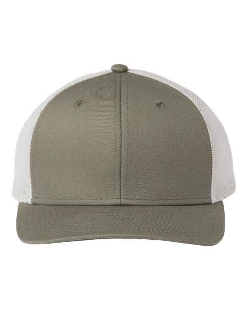 Load image into Gallery viewer, The Game GB452E Everyday Trucker Cap - Light Olive/ Stone
